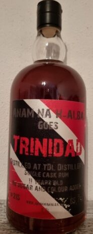 Anam na h-Alba 2009 TDL Trinidad Single Cask Rum 11yo 65.7% 700ml