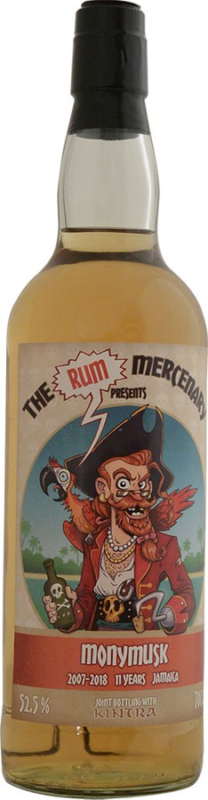The Rum Mercenary 2007 Clarendon Jamaica 11yo 52.5% 700ml