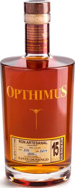 Opthimus 2014 Oliver & Oliver Res Laude Dominica 15yo 40% 750ml