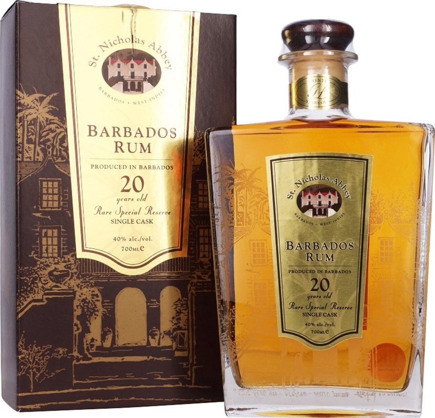 St. Nicholas Abbey Barbados 20yo 40% 700ml