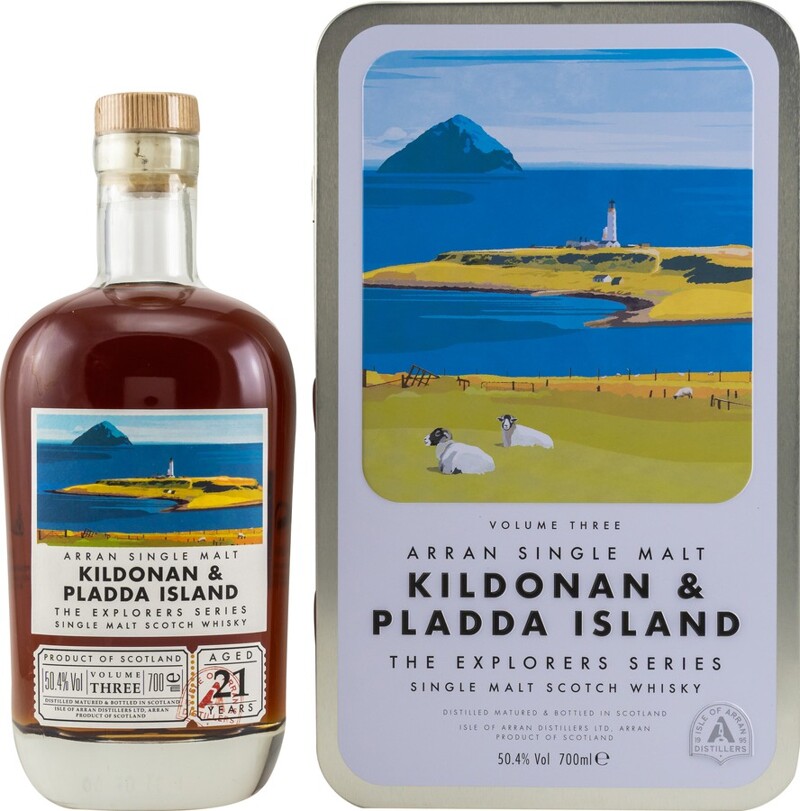 Arran Kildonan & Pladda Island The Explorers Series Volume 3 50.4% 700ml