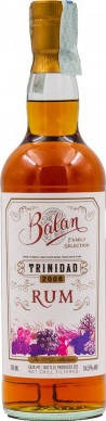 Balan 2006 Trinidad Distillery LTD Cask Strength NCF Family Selection 54.5% 700ml
