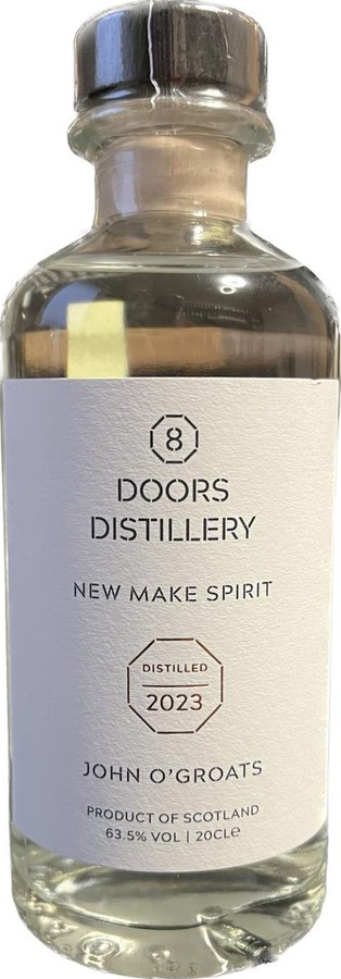 8 Doors Distillery New Make 63.5% 200ml