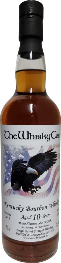 Kentucky Bourbon Whisky 2013 TWC Virgin Oak and PX Sherry Finsih 57.8% 700ml