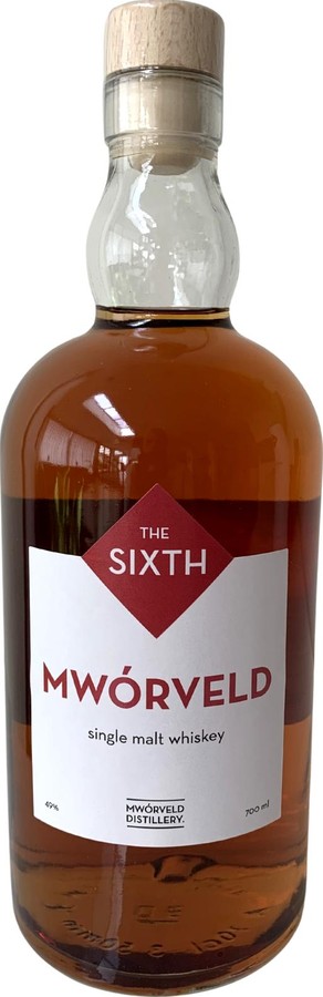 Mworveld The Sixth ex-Bourbon and Red Wine 49% 700ml