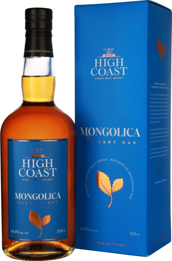 High Coast Mongolica New Mongolian oak & 1st fill bourbon 48.8% 500ml