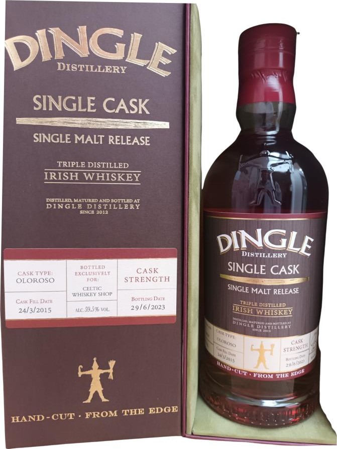 Dingle 2015 Single Cask Oloroso Sherry Celtic Whisky Shop 59.5% 700ml