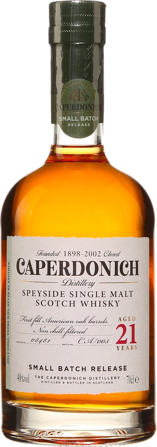Caperdonich 21yo 1st fill Americain oak barrels 48% 700ml