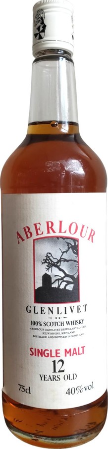 Aberlour Glenlivet 12yo 100% Scotch Whiskies 40% 750ml