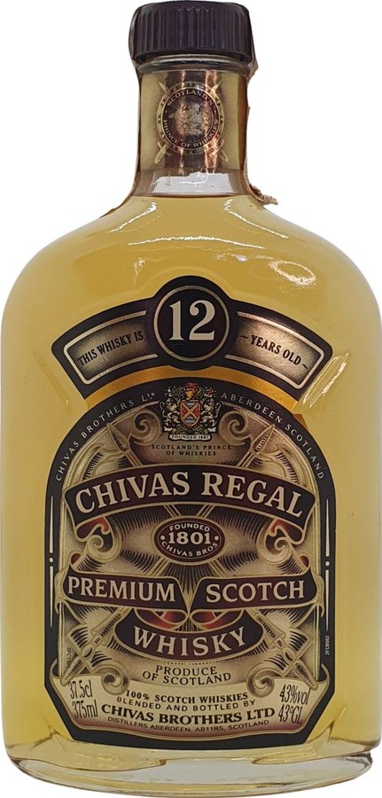 Chivas Regal 12yo Premium Scotch Whisky 43% 375ml