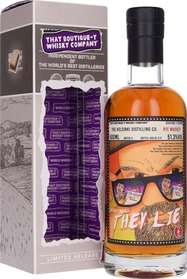 Helsinki Whisky Batch 3 TBWC TBWC At The Movies ex-Oloroso cask 51.3% 500ml