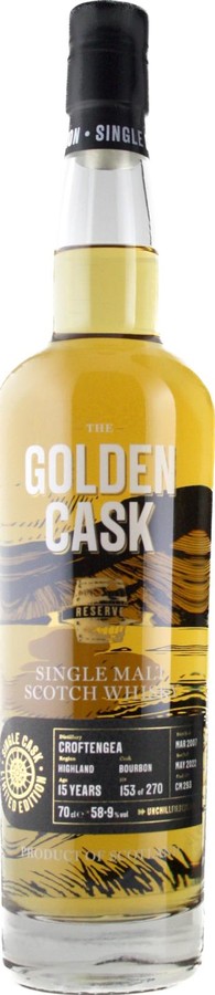 Croftengea 2007 HMcD The Golden Cask Reserve Bourbon 58.9% 700ml