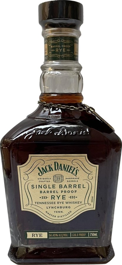 Jack Daniel's Single Barrel Barrel Proof Rye New charred white oak Westmoreland Liquor 64.45% 750ml