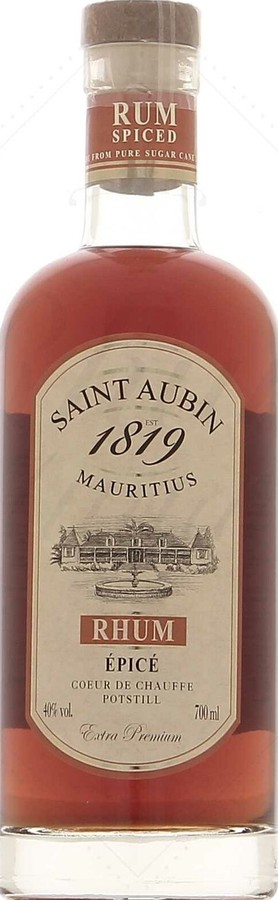 Saint Aubin 1819 Mauritius Rhum Epice 40% 700ml