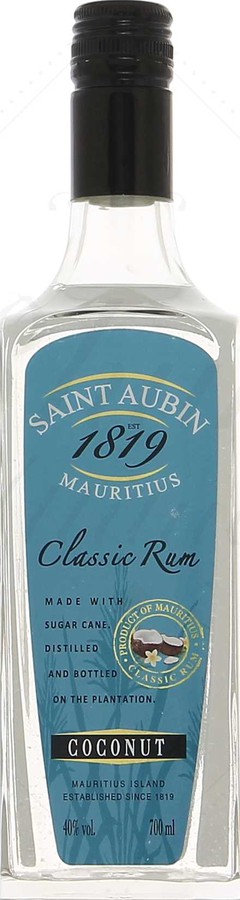Saint Aubin Mauritius Classic Coconut 1819 40% 700ml