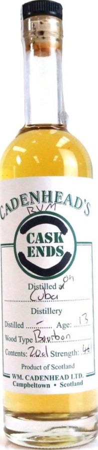 Cadenhead's Cask Ends 13yo 46% 200ml
