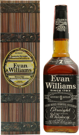 Evan Williams 7yo 90 proof 200 years of good taste 45% 750ml