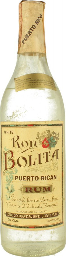 Ron Bolita Puerto Rican Rum 67% 750ml