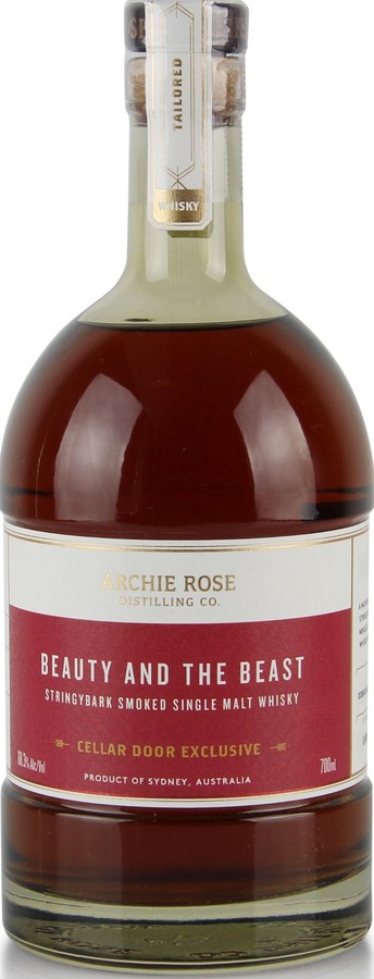 Archie Rose 2019 Beauty and the Beast Stringybark Smoked Cellar Door exclusive 2nd fill ex-Apera finished in ex-Tawny 60.3% 700ml