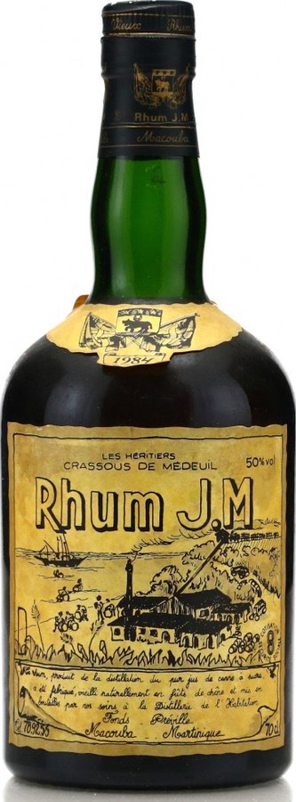 Rhum J.M 1984 Martinique 10yo 50% 700ml