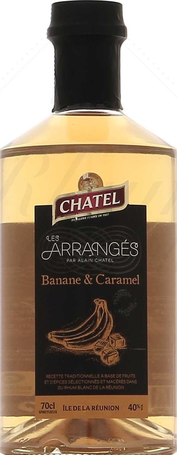 Chatel Arrange Banane et Caramel Reunion 40% 700ml