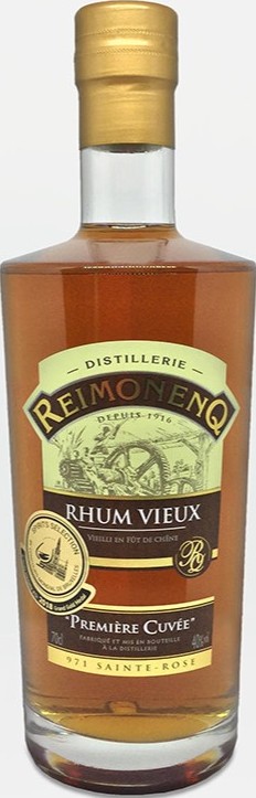 ReimonenQ Guadeloupe Rhum Vieux Premiere Cuvee 3yo 40% 700ml