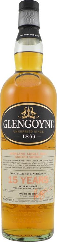 Glengoyne 15yo Bourbon & Sherry 43% 700ml