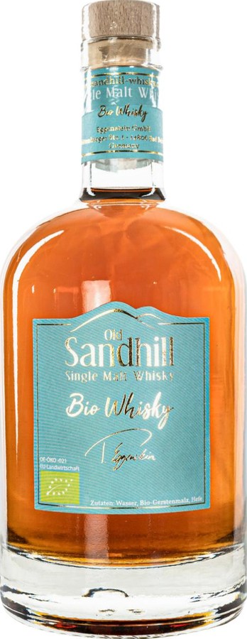 Old Sandhill 5yo Single Malt Bio Whisky Dt.Eichen Barrique +A. Weisseiche 43% 500ml