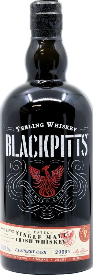 Teeling Blackpitts Single Cask PX Sherry James J. Fox Dublin 60.5% 700ml
