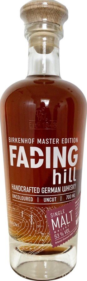 Fading Hill 2017 Single Cask Warehouse Selection Moscatel Cask 53% 700ml