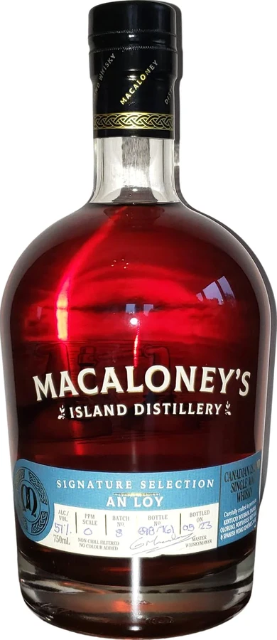 Macaloney's An Loy Signature Selection Bourbon Oloroso Red Wine PX 57% 750ml