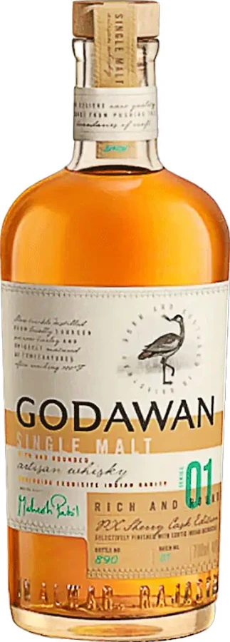 Godawan Singe Malt Series 01 PX Sherry Cask Edition 46% 700ml