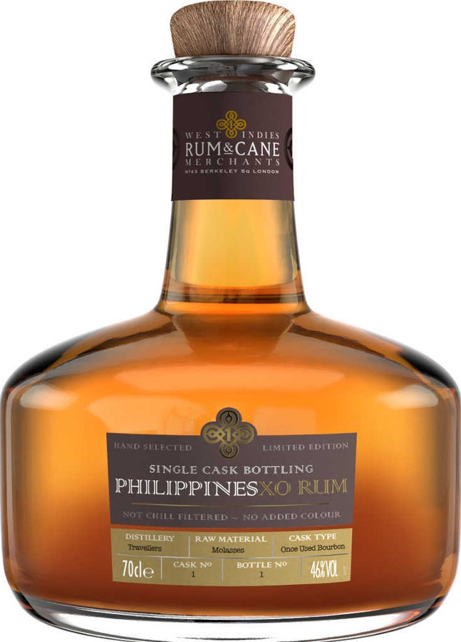 Rum & Cane XO Bago Philippines 6yo 46% 700ml