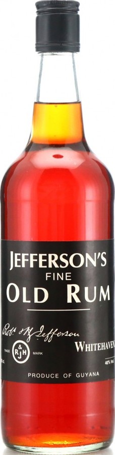 Jefferson's United Kingdom Fine Old Rum 40% 700ml