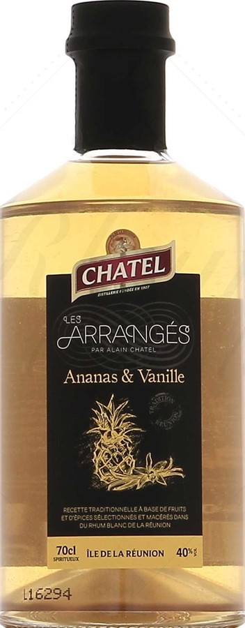 Chatel Reunion Arrange Ananas et Vanille 40% 700ml