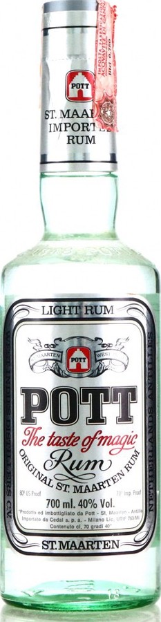Pott Light rum 40% 700ml