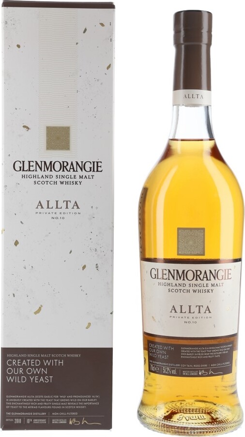 Glenmorangie Allta Private Edition No.10 1st & 2nd Fill Bourbon Casks 51.2% 700ml