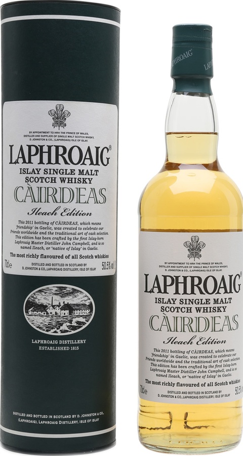 Laphroaig Cairdeas Feis Ile 2011 Ileach Edition Ex-Bourbon Makers Mark Casks 50.5% 700ml