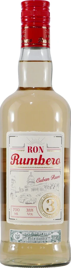 Ron Rumbero Cuba 3yo 38% 700ml