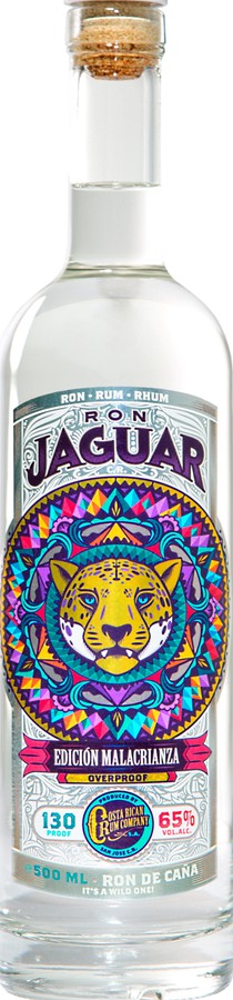 Ron Jaguar Costa Rica edition Malacrianza 65% 500ml