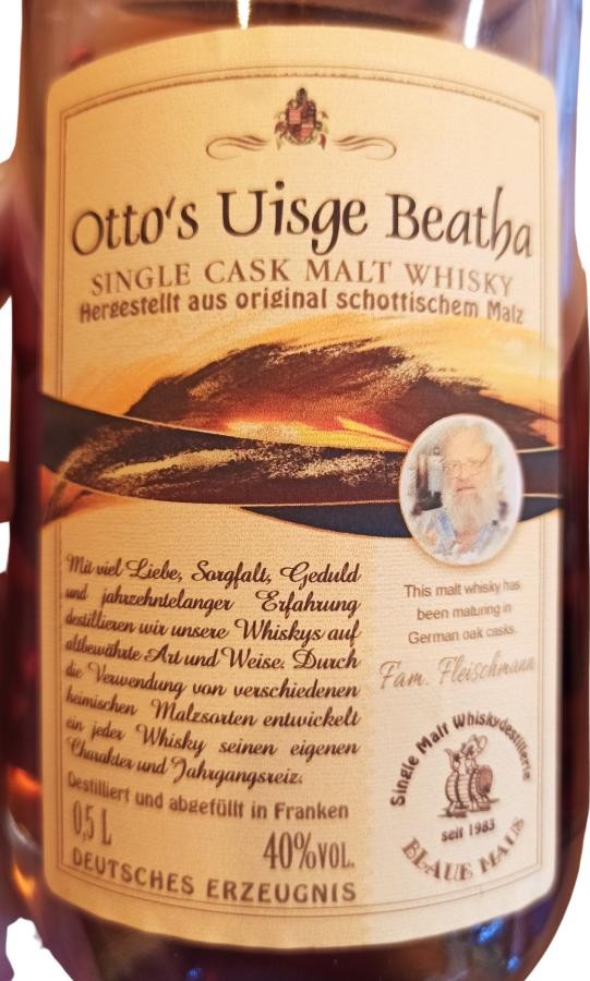 Otto's Uisge Beatha 2007 40% 500ml