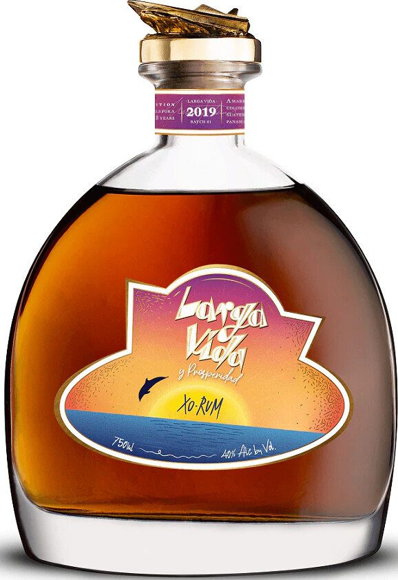 Larga Vida 2019 XO Rum Batch 1. 15yo 40% 750ml