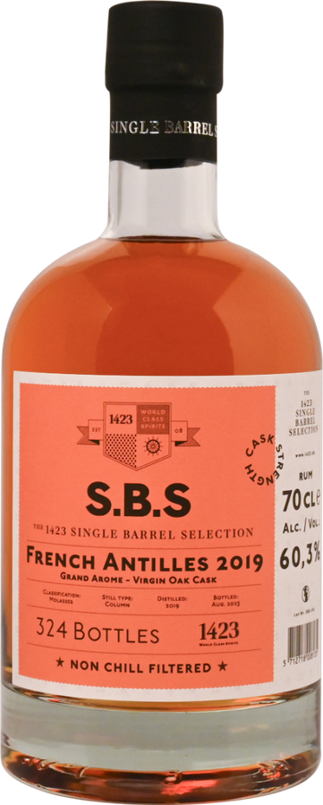S.B.S 2019 French Antilles 60.3% 700ml