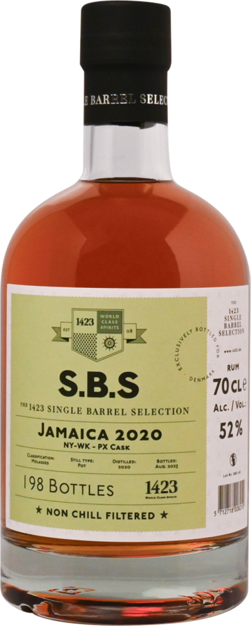 S.B.S 2020 Jamaica 52% 700ml