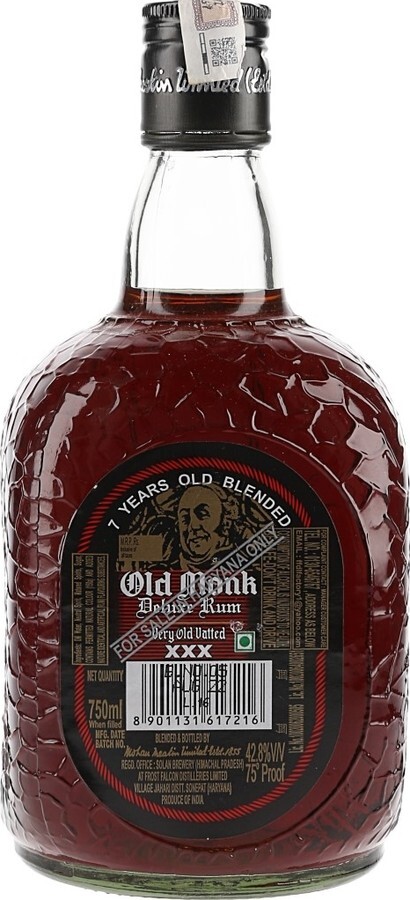 Old Monk Deluxe Rum 7yo 42.8% 750ml