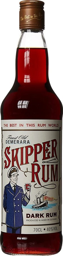 Skipper Dark Rum Guyana 40% 700ml