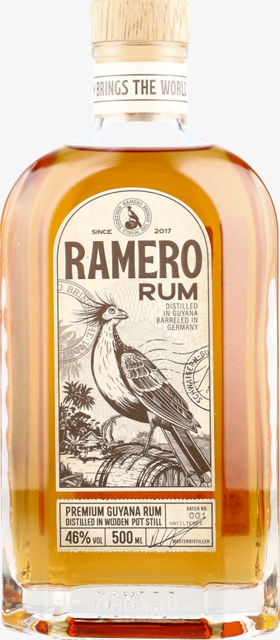 Ramero Rum Cask Selection 3yo 46% 500ml