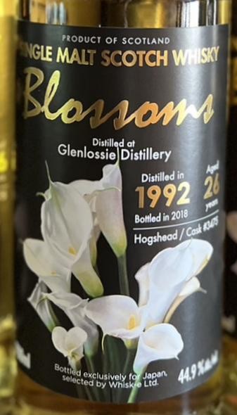 Glenlossie 1992 W-e Blossoms Hogshead 44.9% 700ml