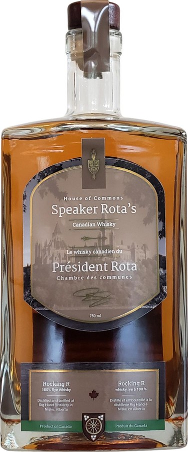 House of Commons Speaker Rota's Rocking R 40% 750ml