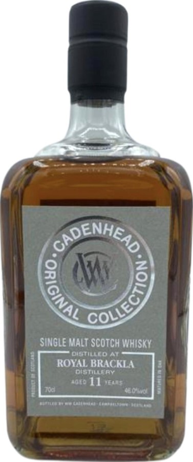 Royal Brackla 11yo CA Original Collection Fino Finish since March 2022 46% 700ml